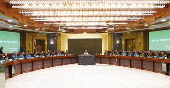 Yunus asks armed forces to ensure fear-free polls