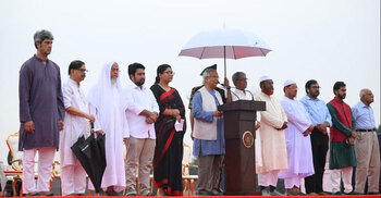 A year after the uprising, Yunus unveils 'July Declaration'