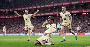 ইয়ামালের জাদুকরি গোল, রিয়ালের সঙ্গে ৪ পয়েন্টের ব্যবধানই রাখলো বার্সা