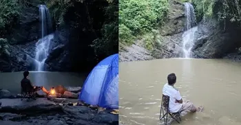 বিলাসী ঝরনায় ছুটছেন পর্যটকেরা, রাতে ক্যাম্পিং