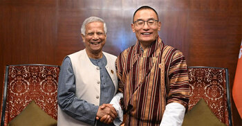 Yunus holds bilateral talks with Bhutan PM