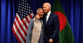 Biden expresses full support for interim government