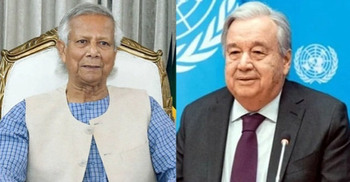 UN chief calls Yunus, condoles Bangladeshi peacekeepers' deaths