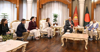 Yunus finds disinformation biggest challenge, IRI confirms election observers