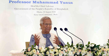 No option for interim govt but to succeed, Yunus tells diplomats