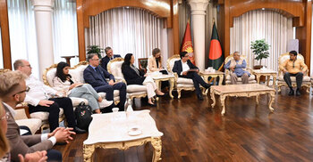 Yunus vows free, peaceful, festive elections in Feb