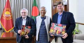 Polls in either Dec or June, depends on parties, says Yunus