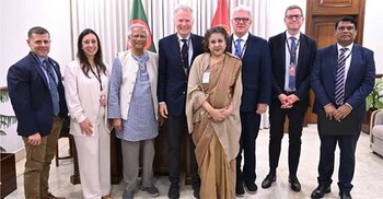 প্রধান উপদেষ্টার সঙ্গে আইআরআই নির্বাচন পর্যবেক্ষক দলের সাক্ষাৎ