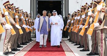 Yunus thanks Qatar for accepting Bangladeshi troops on deputation