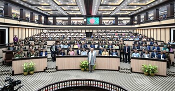 কর্মকর্তা-কর্মচারীদের উদ্দেশে প্রধান উপদেষ্টার বিদায়ী ভাষণ ও ফটোসেশন