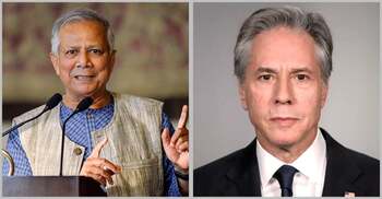 US Secretary Blinken welcomes Bangladesh interim govt