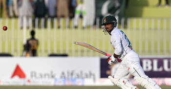 Rizwan, Shakeel put Pakistan on top against Bangladesh