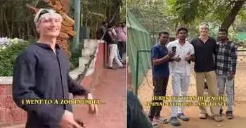 আমিই যেন বিরল প্রাণী ছিলাম: ভারতীয় চিড়িয়াখানার অভিজ্ঞতা নিয়ে ইতালিয়ান যুবক