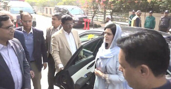Zubaida Rahman visits Khaleda Zia at Evercare Hospital