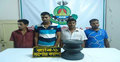নড়াইলে কষ্টি পাথরের মূর্তিসহ আটক ৪