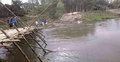 রৌমারীতে বাঁশের সেতু এখন মরন ফাঁদ