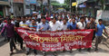 রাজধানীতে শিবিরের বিক্ষোভ মিছিল