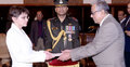 রাষ্ট্রপতির কাছে ফ্রান্সের রাষ্ট্রদূতের পরিচয়পত্র পেশ