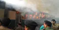কমলাপুরে ট্রেনের বগিতে আগুন