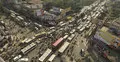 হরতালেও রাজধানীতে তীব্র যানজট