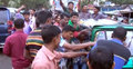 মহাসড়কে অটোরিকশা চলাচলের নিষেধাজ্ঞায় ভাঙচুর