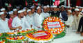 টুঙ্গিপাড়ায় বঙ্গবন্ধুর সমাধিতে চট্টগ্রাম আ.লীগের শ্রদ্ধা