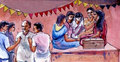 বাল্যবিয়ে করতে এসে বরের জরিমানা  