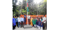 ছিটমহল জুড়ে উড়ছে লাল সবুজের পতাকা