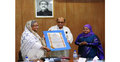 ফাও পুরস্কার প্রধানমন্ত্রীর কাছে আনুষ্ঠানিকভাবে হস্তান্তর