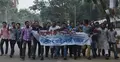 বুয়েট ক্যাম্পাসে ছাত্রদলের বিক্ষোভ মিছিল