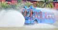 বরিশালে পুলিশের জলকামানের মহড়া