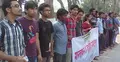 রাবিতে নাগরিক কণ্ঠের মানববন্ধন