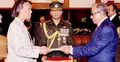 রাষ্ট্রপতির কাছে বার্নিকাটের পরিচয়পত্র পেশ