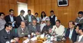 প্রিন্ট মিডিয়ার সম্পাদকদের সঙ্গে তথ্যমন্ত্রীর বৈঠক
