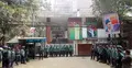 খালেদার কার্যালয়ের সামনে শিক্ষার্থীদের মানববন্ধন