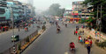 রাজধানী জুড়ে গণপরিবহন বন্ধ
