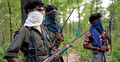 ঝাড়খণ্ডে মাওবাদীদের হামলা : ৩৬ ট্রাকে আগুন