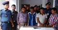নওগাঁয় পিস্তলসহ ৪ যুবক ও ২ ছিনতাইকারী আটক