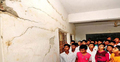 ভূমিকম্পে বিদ্যালয় ভবনে ফাটল
