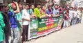 আম্পায়ারের ভুল সিদ্ধান্তের প্রতিবাদে ময়মনসিংহে মানববন্ধন 