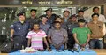 রাজধানীতে বিদেশী অস্ত্র ও গুলিসহ গ্রেফতার ৩