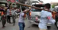 খালেদার গাড়িবহরে ফের হামলা