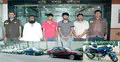রাজধানীতে গাড়ি চোর চক্রের ৪ সদস্য গ্রেফতার