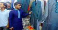 ঈদ বাজার : পাঞ্জাবি ও টি-শার্টে আগ্রহী ক্রেতারা