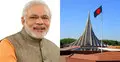 জাতীয় স্মৃতিসৌধে মোদি 