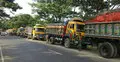 পাটুরিয়া-দৌলতদিয়া নৌপথে পণ্যবাহী ট্রাক বন্ধ