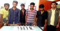 কুমিল্লা ডিবি পুলিশের অভিযানে ৫ ডাকাত গ্রেফতার