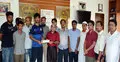 কুয়েট ছাত্রের উন্নত চিকিৎসায় চেক হস্তান্তর