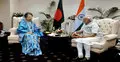 মোদি-খালেদা বৈঠক শুরু