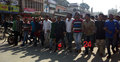 ব্রাহ্মণবাড়িয়ায় ছাত্রলীগের হরতালবিরোধী মিছিল